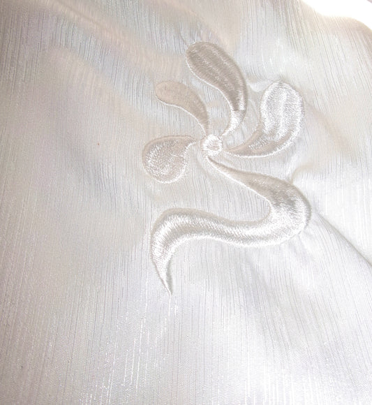 Pétale 1 White Jacquard